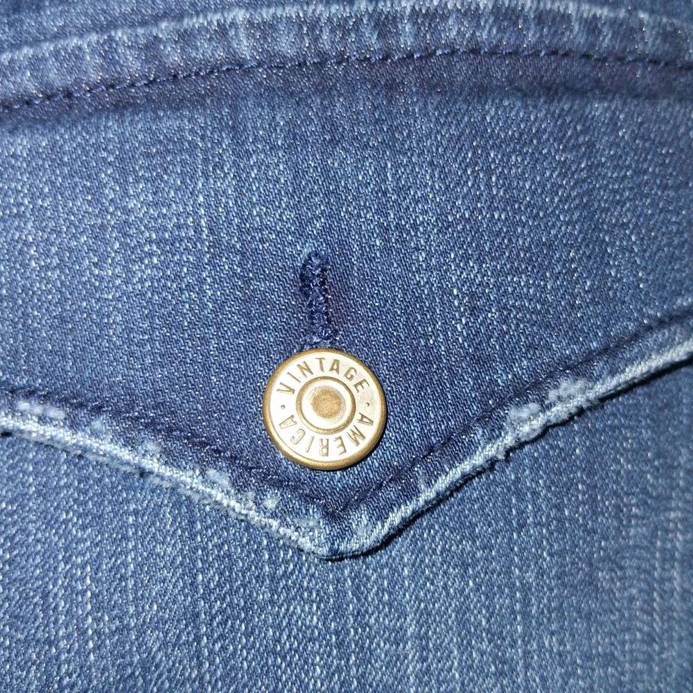 Vintage America Vintage Boot-Y Boot Cut Womens Jeans Size‎ 14/32 Med Wash